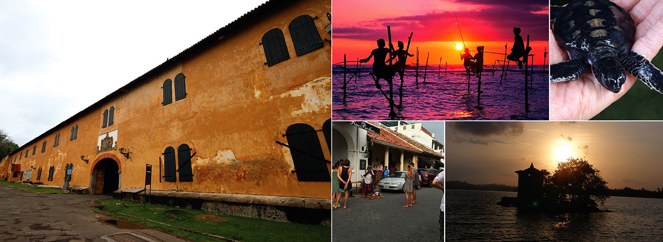 Galle Dutch Fort walking tour before airport departure